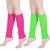 80s Women Neon Leg Warmers Knit Ribbed Leg Warmer for Party Accessories