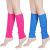 80s Women Neon Leg Warmers Knit Ribbed Leg Warmer for Party Accessories