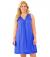 Exquisite Form 30107 Women's Nylon Tricot Sleeveless Short Knee Length Nightgown