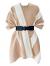 Moss Rose Women's Shawl Wrap Poncho Ruana Cape Open Front Cardigan with Belt for Fall Winter