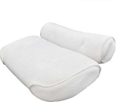 Bath Pillow,Bathtub Pillow with Anti-Slip Suction Cups,Mesh Soft Spa Bath Tub Pillow,Bath Pillow Luxury Bathtub Pillow, Ergonomic Bath Pillows,Fits All Bathtub, Spa Tub, Jacuzzi