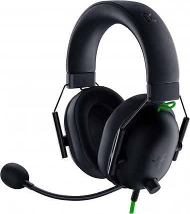 Razer BlackShark V2 X Gaming Headset: 7.1 Surround Sound - 50mm Drivers - Memory Foam Cushion - for PC, PS4, PS5, Switch, Xbox One, Xbox Series X|S, Mobile - 3.5mm Audio Jack - Black