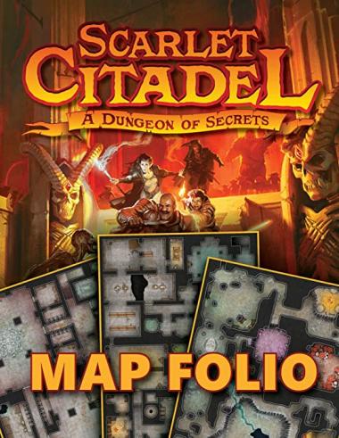 Kobold Press Scarlet Citadel Map Folio