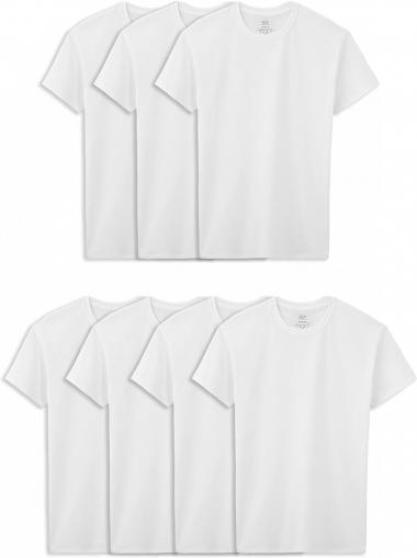 Fruit of the Loom Boys' Eversoft Cotton Undershirts, T Shirts & Tank Tops