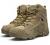 Bitiger Men's Combat Boots with Side Zipper Velcro and Casual Outdoor Mountaineering Trekking Commando Tactical Boots