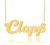 Infinite Memories Personalized Monogram Pendant Custom Name Necklace Customizec Nameplate