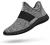 QANSI Mens Sneakers Slip-on Lightweight Athletic Running Walking Gym Shoes