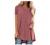 Womens Casual Crewneck Plus Size Tops Irregular Hem T-Shirts Flowy Swing Blouse Short Sleeve Pleated Tunic Summer Tops