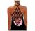 Summer Tops for Women Criss Cross Open Back Tank Tops Sexy Halter Hollow Out Casual Loose Sleeveless Cami Shirts