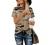 BMJL Women's Casual Cute Shirts Leopard Print Tops Basic Summer Short Sleeve Fashion Soft Blouse Loose Fit Tshirt