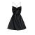 ZAFUL Women's Sexy Mini Party Club Satin Dress Spaghetti Strap Cowl Neck Slip Short Dress