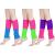 80s Women Neon Leg Warmers Knit Ribbed Leg Warmer for Party Accessories