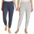 Eddie Bauer Womens 2 Pack Fleece Lounge Joggers