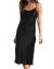 xxxiticat Women's Sleeveless Spaghetti Strap Satin Dress Cocktail Beach Evening Party Cowl Neck Dot Leopard Midi Dresses