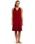 Exquisite Form 30107 Women's Nylon Tricot Sleeveless Short Knee Length Nightgown