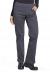 Workwear Professionals Women Scrubs Pant Mid Rise Straight Leg Pull-on Cargo WW170