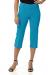 Rekucci Women's Ease into Comfort Capri with Button Detail