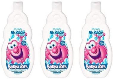 Mr. Bubble Extra Gentle Bubble Bath, 16 Fluid Ounce (Pack of 3)