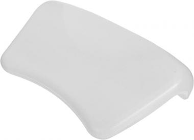 ULTNICE 1pc PU Spa Pillow PU Bathtub Pillow Waterproof Bathtub Pillow for Neck and Back Support Suitable for Most sizes of Bath Tubs, (White)