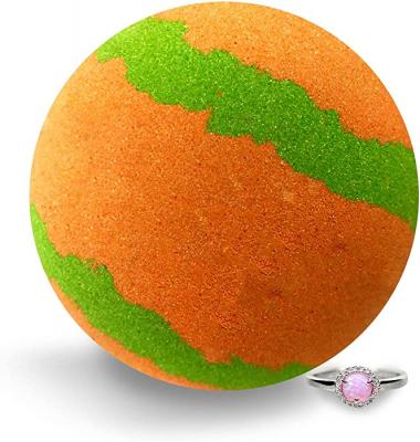 Royal Essence Sour Lollies Bath Bomb with Jewellery Inside (Surprise 925 Sterling Silver Jewellery Valued at $50 to $3,000) Ring Size 10