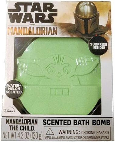 Star Wars Mandalorian Baby Yoda Scented Bath Bomb