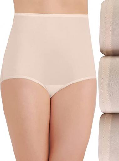 Vanity Fair Women's Perfectly Yours Traditional Nylon Brief Panties