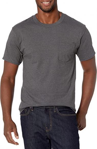 Hanes - Beefy-T Pocket T-Shirt - 5190