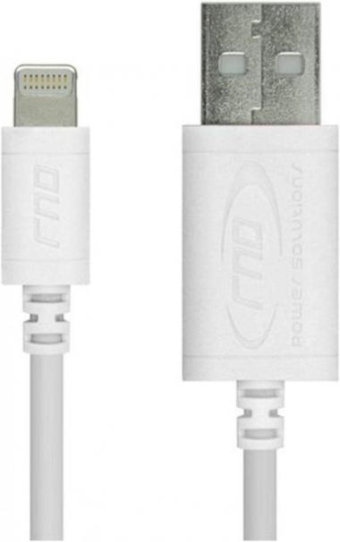 RND Apple Certified Lightning USB 6ft Cable for iPhone (11, 11 Pro, 11 Pro Max, XS, XS Max, XR, X, 8, 8 Plus, 7, 7 Plus, 6, 6 Plus, 6S, 6S Plus) iPad (Pro, Air, Mini) and iPod (6 Feet/1.8M/White)