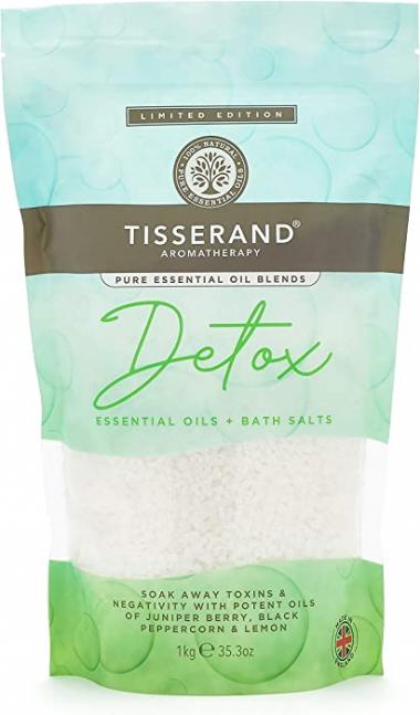 Tisserand Bath 100% Natural Salts 35.3 ounce Bag (Detox)