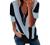 Womens Tops Dressy Casual Zipper V-Neck T Shirts Fashion Color Block Short Sleeve Top Striped Basic Summer Tees Tshirt