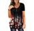 Beadchica Plus Size Tunic Tops For Leggings Casual Flowy Tshirts Ruched Blouses For Women