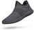 QANSI Mens Sneakers Slip-on Lightweight Athletic Running Walking Gym Shoes