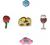 Crocs Jibbitz 5-Pack Trendy Shoe Charms | Jibbitz for Crocs