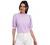 SheIn Women's Puff Sleeve Casual Solid Top Pullover Keyhole Back Blouse