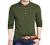 KUYIGO Men’s Casual Slim Fit Shirts Pure Color Long Sleeve Polo Fashion T-Shirts