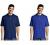 Hanes Men's X-Temp Short Sleeve Jersey Polo Shirt with Odor Control - 2 Pack