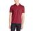 Van Heusen Men's Air Short Sleeve Performance Feeder Stripe Polo Shirt