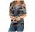 KNFATEQVEDG Summer Cold Shoulder Tops for Women Short Sleeve Cut Out Crew Neck T Shirts Causal Strappy T-Shirt Blouse