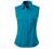 Womens Stretchy Fitted Sleeveless Office Business Button Down Collar Blouse Top