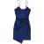 ZAFUL Women's Sexy Mini Party Club Satin Dress Spaghetti Strap Cowl Neck Slip Short Dress