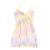 ZAFUL Women's Sexy Spaghetti Straps Side Slit Stain Cami Dress A Line Solid Party Club Hoilday Slip Dress