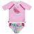 Tommy Bahama Girls' 2-Piece Shirt and Bikini Bottom Swim Set