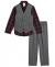 Van Heusen Boys' 4-Piece Formal Suit Set, Vest, Pants, Collared Dress Shirt, and Tie