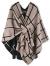 Moss Rose Women's Shawl Wrap Poncho Ruana Cape Open Front Cardigan with Belt for Fall Winter