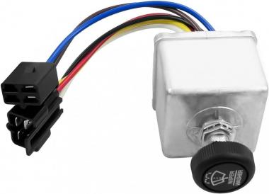 EMIHO Heavy Duty Wiper Switch 6-Lead Fit for Peterbilt 220 378 379 387 Replace 75600-26 7560026 577.75633