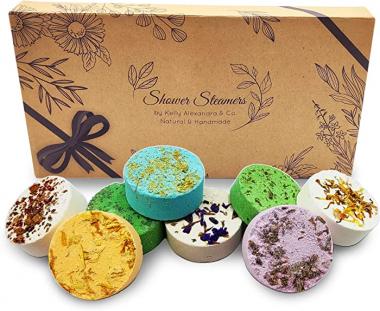 Kelly Alexandra's Shower Steamers – Pack of 8 Shower Bombs - Self Care Gifts for Women – Bath Bombs with Essential Oil for Stress Relief and Relaxation