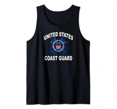 US Coast Guard (USCG) Alumni Men and Women Tank Top