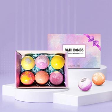 Bath Bombs Gift Set with Many Different Amazing scents,Bath Bombs for Women Gift with Stress Relief SPA, Natural Bubble Bath Bomb Set for Girls with Suprise Refreshing Fragrance