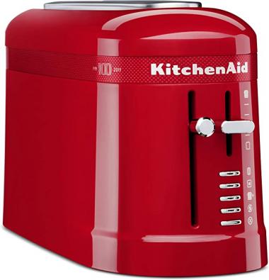 KitchenAid Queen of Hearts 2-Slice Toaster KMT3115QHSD, Passion Red