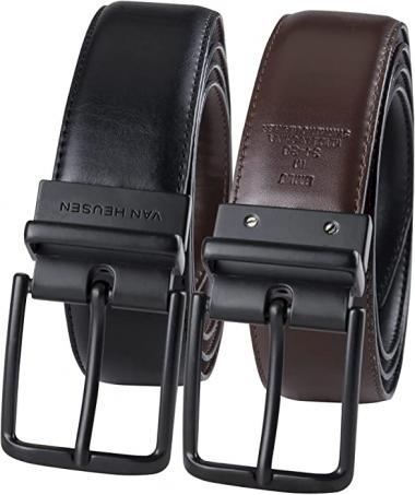 Van Heusen Men's Comfort Stretch Reversible Dress Belt